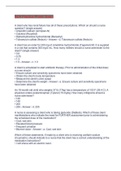 NLN Practice Pharm Exam Questions And Answers 2022&sol;2023