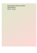 Intermediate Microeconomics Ninth Edition Hal R. Varian