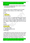 FM 2919 Practice Exam Questions and Answers best Rated A&plus; guaranteed success latest update 2022