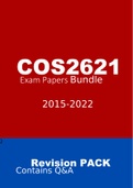 COS2621 EXAM PACK 2023