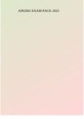 AIN2601 EXAM PACK 2023
