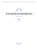 ATI RN ADULT MEDICAL SURGICAL PROCTORED EXAM 2019