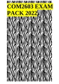 COM2603 EXAM PACK 2022