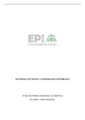 Apuntes Sistemas Eléctricos de Generación Distribuida (GIELIA01-4-012)