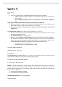 Lecture Notes 5