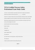 TCIA Certified Treecare Safety Professional Exam Study Guide