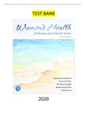 |SOLVED/ELABORATED|Test Bank - Womens Health - A Primary Care Clinical Guide ED 5 by Diane Schadewald|Ursula Pritham| Ellis Youngkin| Marcia Davis| Catherine Juve 2020