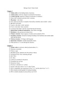 Microbiology Chapter 3-7 Summaries and Exam Guide 