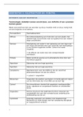 Keypoints anatomie hoofdstuk 3