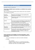 Keypoints anatomie hoofdstuk 4