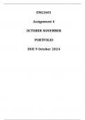 ENG2601 Assignment 4 OCTOBER NOVEMBER PORTFOLIO DUE 9 October 2024