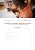 Samenvatting Inleiding in de Psychologie Fontys TP - Cijfer 9,3