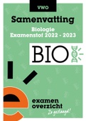 Samenvatting Biologie Examen VWO 2023