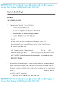 ECONOMICS 123 test bank Exam Q&As Growth and Development Across the Lifespan 2nd Edition Leifer 2022&sol;2023 