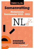 Samenvatting Nederlands Examen VMBO TL/GL 2023