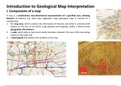 Introduction to geological Map interpretation