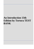 MICROBIOLOGY AN INTRODUCTION 1TH EDITION TORTORA TEST BANK.