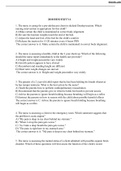 INET HESI RN EXIT EXAM V4 ACTUAL TEST &period;VERIFIED