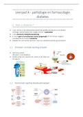 leerpad A pathologie/farmacologie diabetes