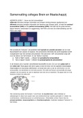 Samenvatting tentamenstof Brein en Maatschappij/Preklinische Neurowetenschappen