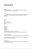 GRI standards questions and answers graded A&plus; 2025&sol;2026
