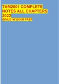EDA201W EXAM PREP  2022/2023