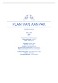 Plan van aanpak. Social Work HAN 3e jaar praktijkuitvoering