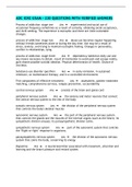 ADC ICRC EXAM - 230 QUESTIONS WITH VERIFIED ANSWERS