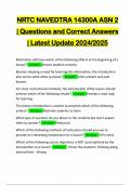 NRTC NAVEDTRA 14300A ASN 2 &vert; Questions and Correct Answers &vert; Latest Update 2024&sol;2025