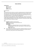 Nursing 633 Week 10- SOAP Note