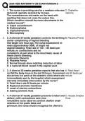2024 HESI MATERNITY OB EXAM VERSION 2 LATEST  QUESTIONS AND CORRECT ANSWERS &vert;ALREADY GRADED A&plus; &vert; GET IT 100&percnt; ACCURATE&excl;&excl;&sol; NEWEST UPDATE