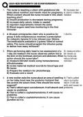 2024 HESI MATERNITY OB EXAM VERSION 6 &vert;MOST RECENT UPDATE QUESTIONS AND CORRECT ANSWERS &vert;ALREADY GRADED A&plus; &vert; NEWEST UPDATE &sol;GET IT 100&percnt; ACCURATE&excl;&excl;