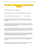 PCC  BUNDLED  EXAMS WITH COMPLETE QUESTIONS AND ANSWERS 