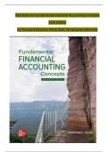 TEST BANK For Fundamental Financial Accounting Concepts&comma; 11th Edition by Thomas Edmonds&comma; Christopher Edmonds&comma; All Chapters Complete Newest Version &lpar;100&percnt; Verified&rpar;