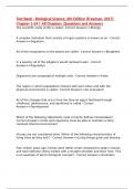 Test Bank - Biological Science&comma; 6th Edition &lpar;Freeman&comma; 2017&rpar; Chapter 1-54 &vert; All Chapters &comma;Questions and Answers