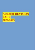 ADL2601 REVISION PACK 2022/2023