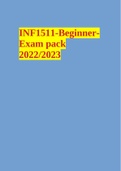 INF1511-BeginnerExam pack 2022/2023