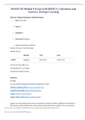 Exam &lpar;elaborations&rpar; MATH 110 Module 9 Exam &lpar;GRADED A&plus;&rpar; Questions and Answers- Portage Learning