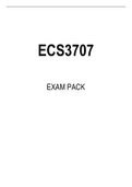 ECS3707 EXAM PACK 2022