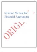 Exam &lpar;elaborations&rpar; Solution Manual for Financial Accounting