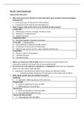 Bio 370 (Mechanisms of Development) - Exam 3 Study Guide 