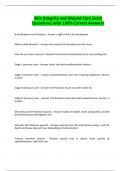 Skin Integrity and Wound Care Exam Questions&semi; with 100&percnt; Correct Answers