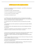 LETRS Session 2 Complete Solution With 100&percnt; Correct Answers