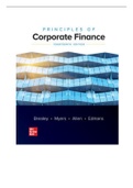 Solutions Manual for Principles of Corporate Finance&comma; 14th Edition&comma; By Richard Brealey&comma; Stewart Myers&comma; Franklin Allen&comma; Alex Edmans