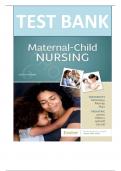 TEST BANK FOR Maternal-Child Nursing 6th Edition by Emily Slone McKinney & Susan Rowen James &comma; ISBN&colon; 9780323697880 Chapters 1-55 &vert;All Chapters with Answers and Rationales&vert; Guide A&plus;