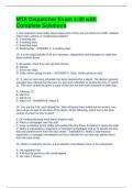 MTA Dispatcher Exam 1-30 with Complete Solutions