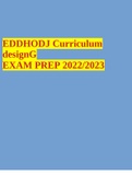 EDDHODJ Curriculum designG EXAM PREP 2022/2023