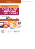 MOSBY’S DRUG GUIDE for NURSING STUDENTS FOURTEENTH EDITION