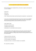 A&plus; 1001 EXAM WITH QUESTIONS AND ANSWERS 