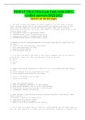 FISDAP TRAUMA exam bank-with 100&percnt; verified answers-2022-2023